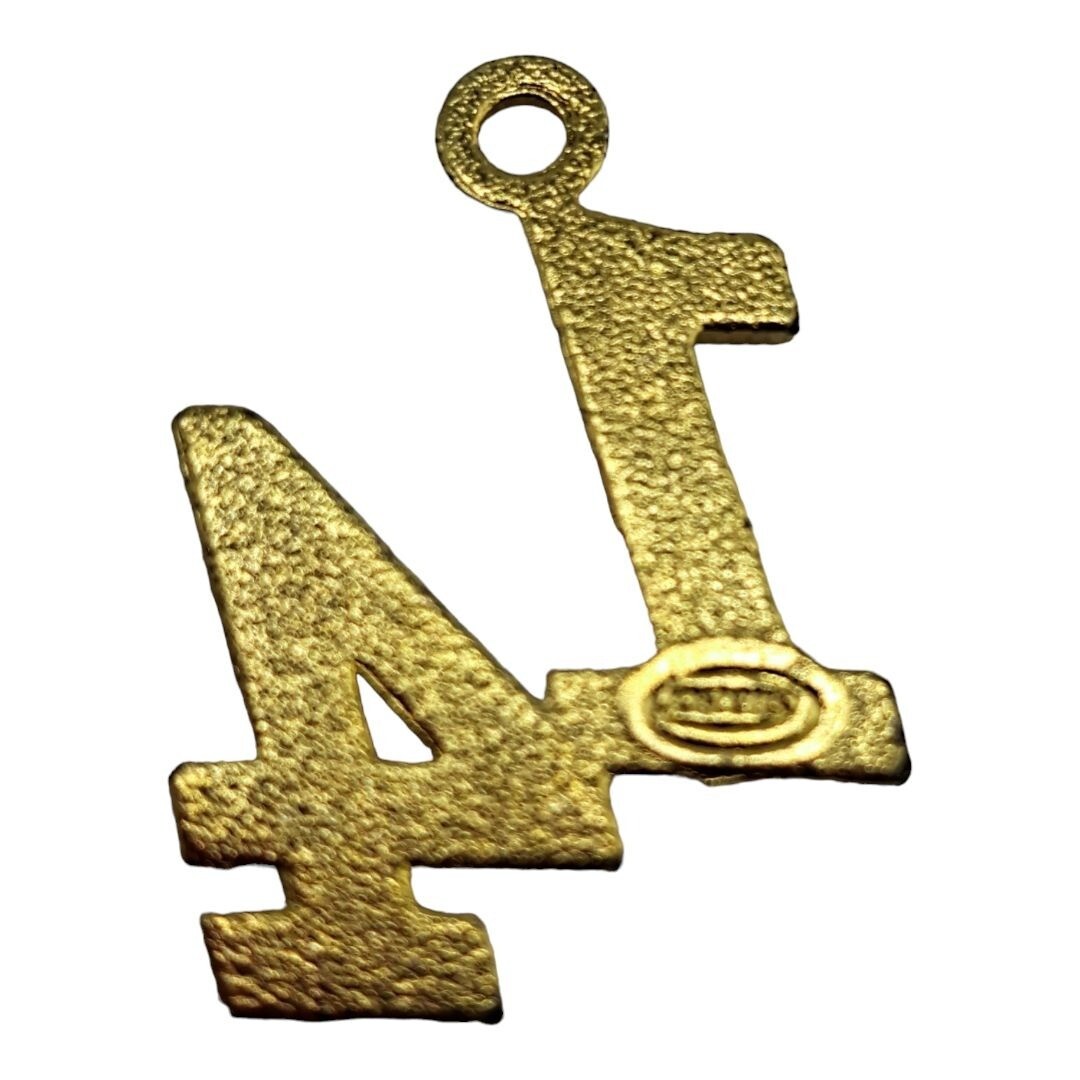Graduation Tassel Pendant Golden Charm 2016 Jostens Grad, Celebration, Goals A