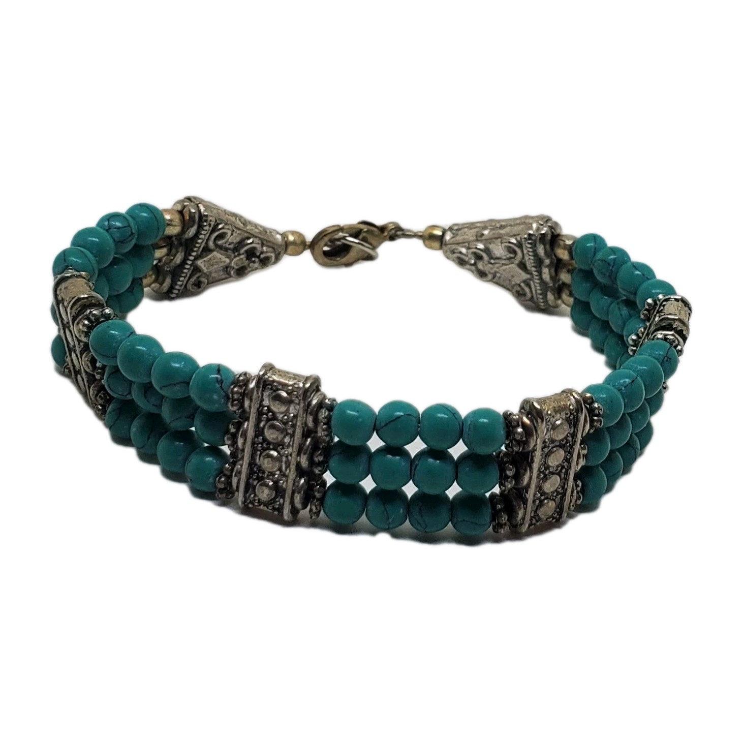 Turquoise Beads Bracelet Fashion Jewelry
