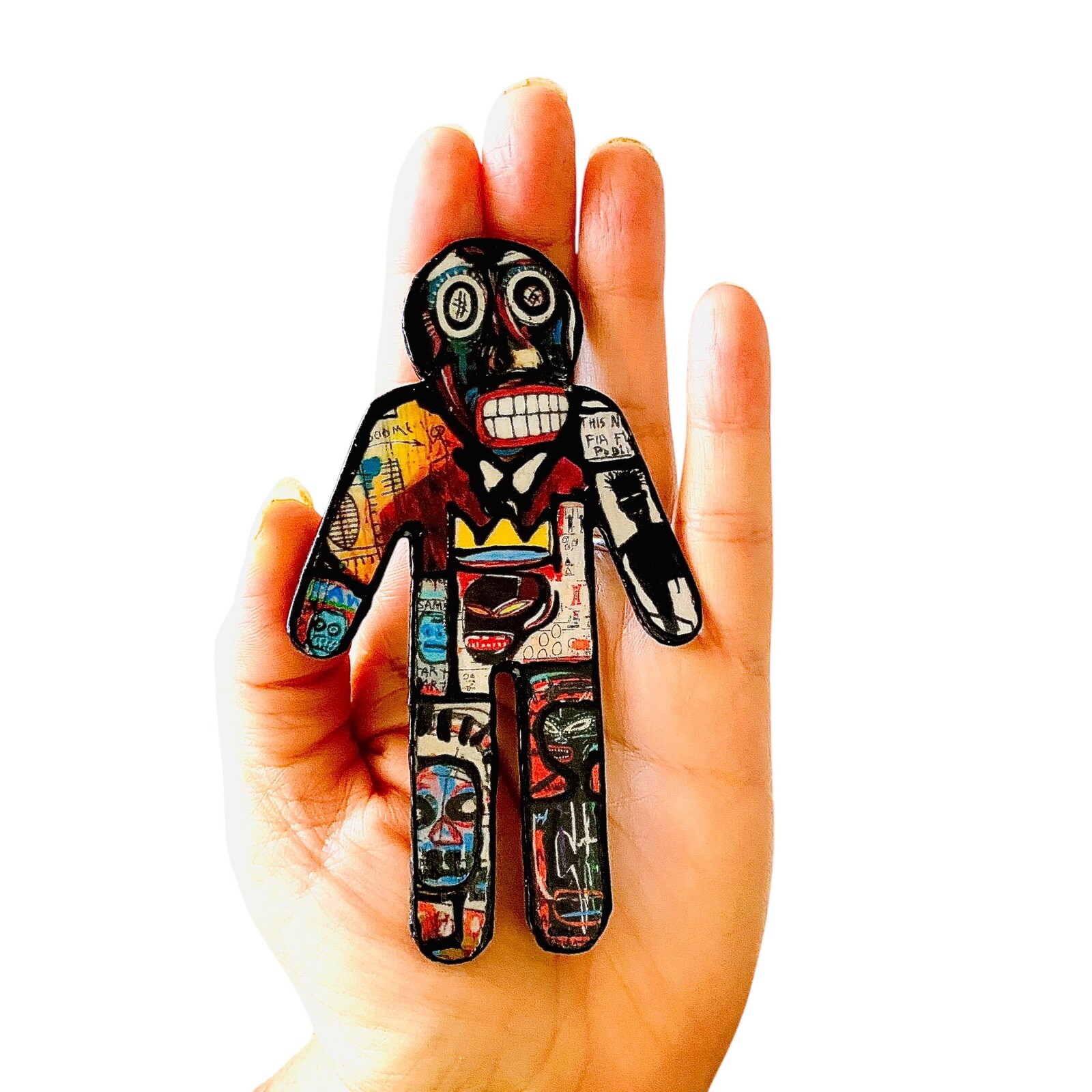 Basquiat Art Lover People Pin