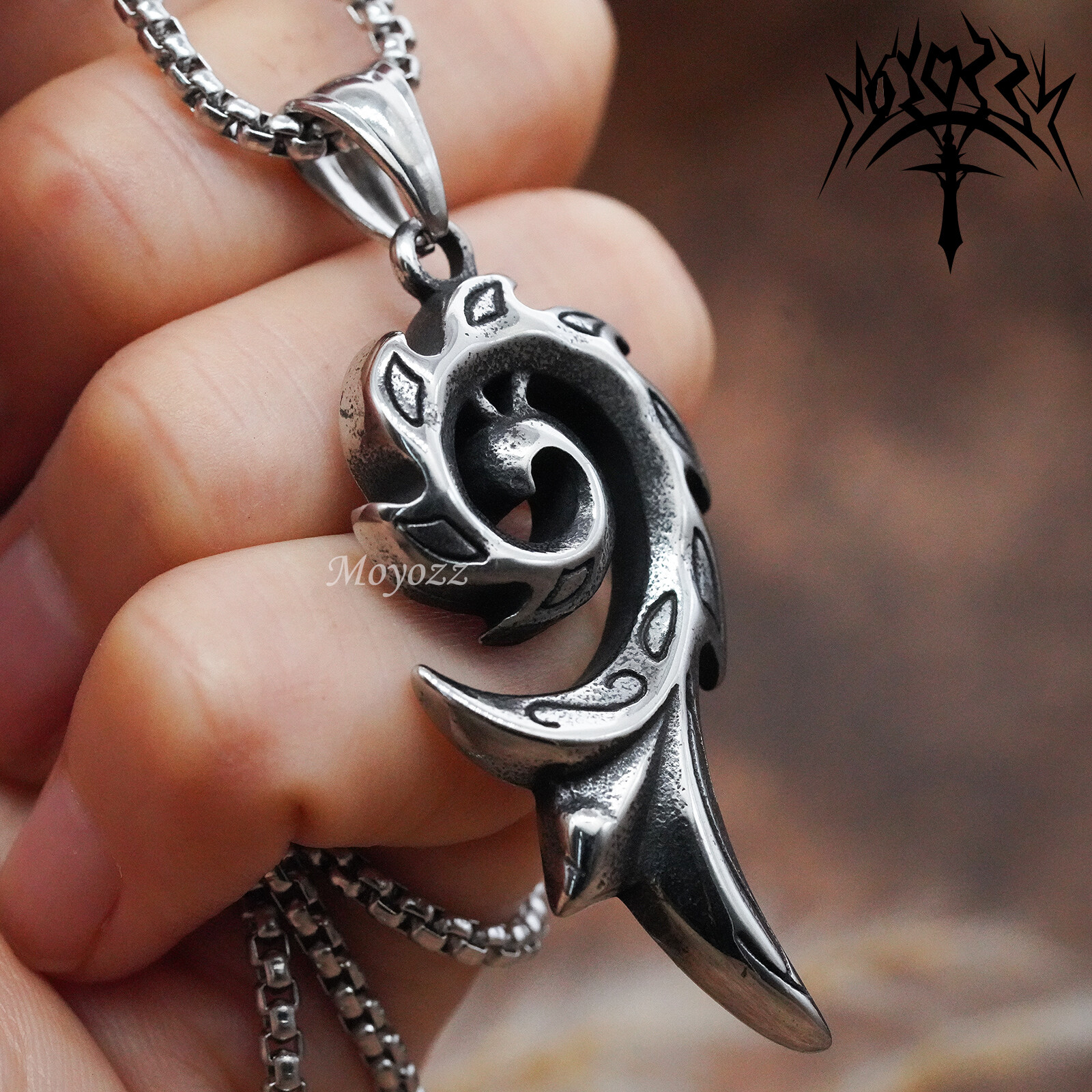 Egyptian Amulet Bath Fire Reborn Phoenix Fire Pendant Necklace Unisex women Men