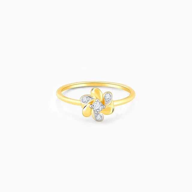 Simulated Diamond 1.0Ct Round Cut 14K Yellow Gold Plated Women s Engagement Ring