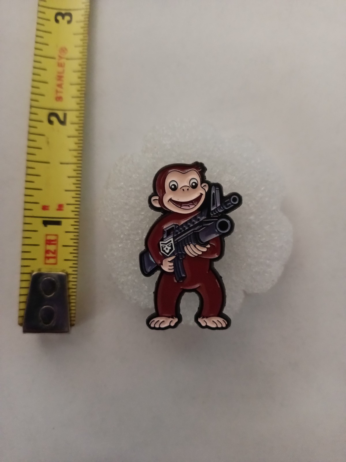 CURIOUS GEORGE ENAMEL PIN-SHIP ALL THE PINS YOU BUY FOR $4.99-VISIT OUR STORE
