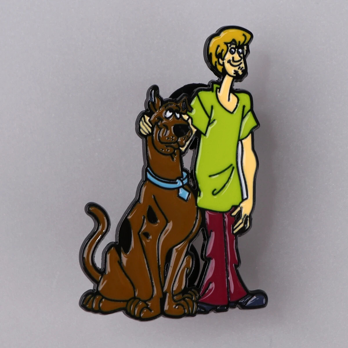 Scooby Doo and Shaggy Cartoon Characters Enamel Metal Pin