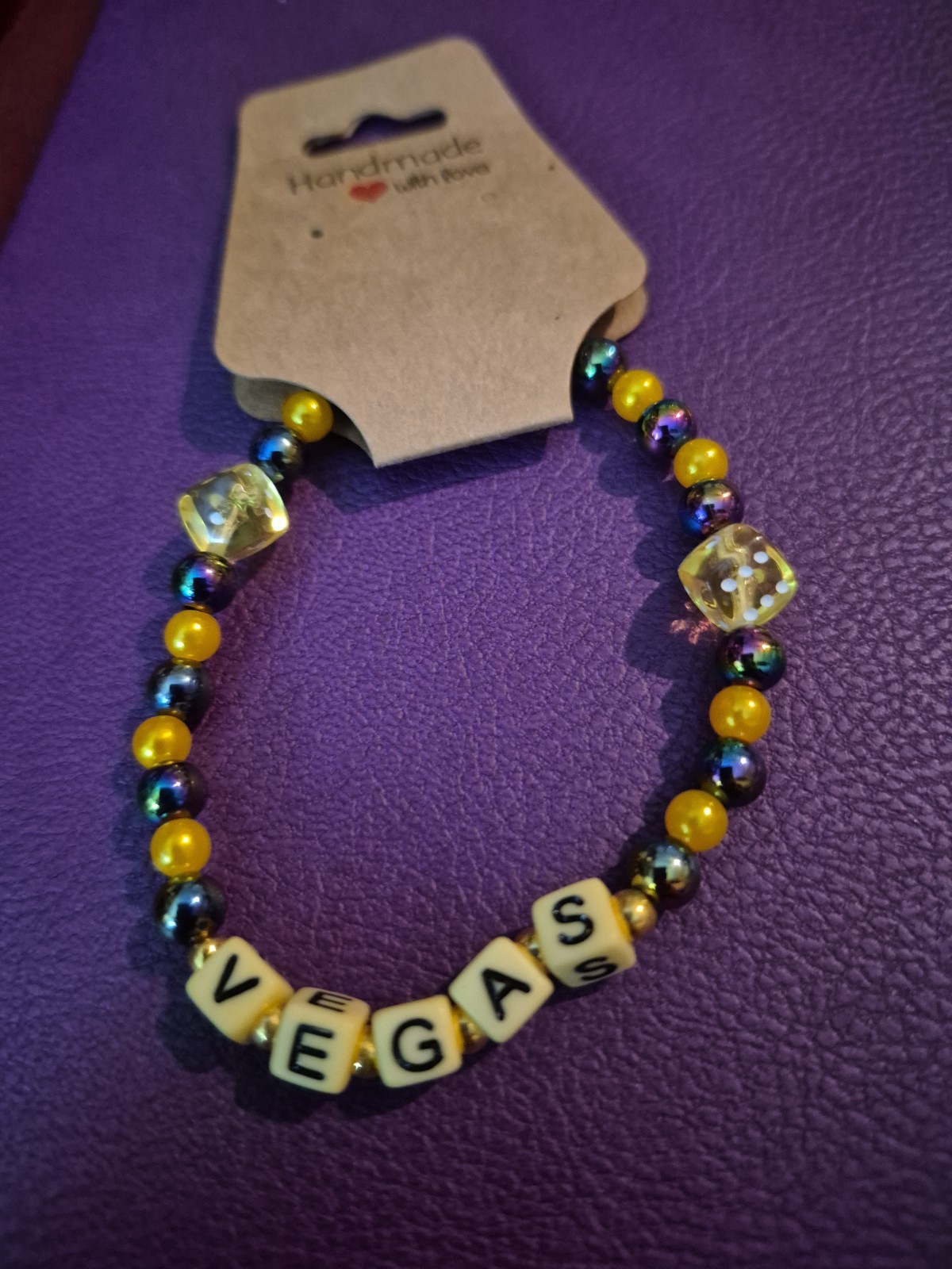 Lucky Dice Vegas Bracelet