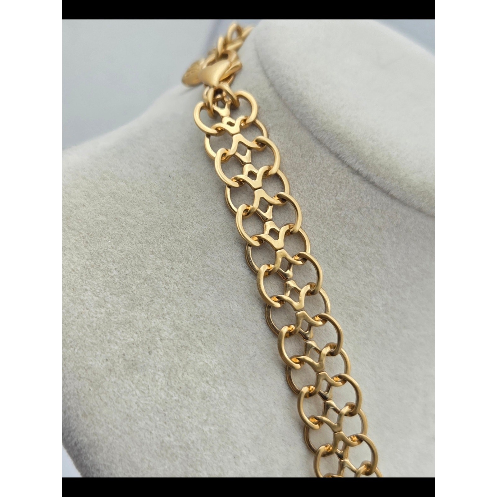 ​Brighton Multi-Strand Mixed Metal Chain Necklace 21″ Gold Silver Filigree