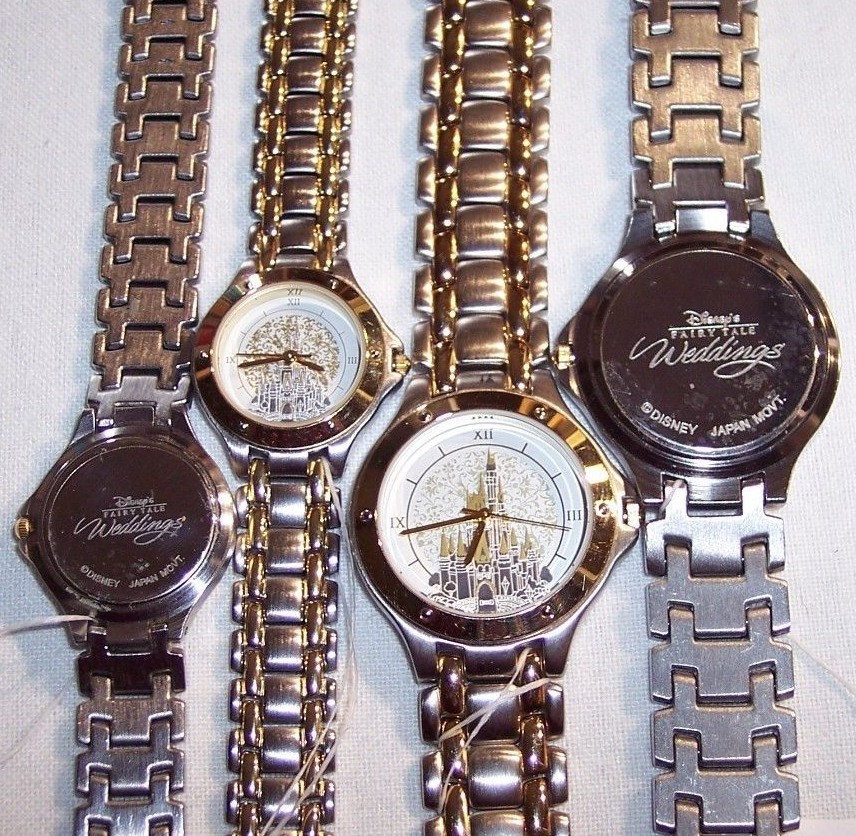Disney Fairy Tale Wedding Watch Bride Groom Cinderella Castle Happy After CHOOSE