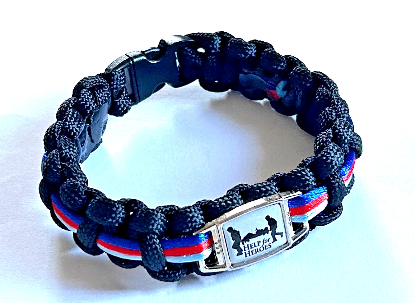 NEW! MILATARY COLOURS : Help For Heroes/Stretcher Bracelet (3 Sizes/7 Colours)