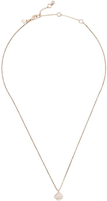 Kate Spade Rose Gold Everyday Spade Pave Mini Pendant Necklace