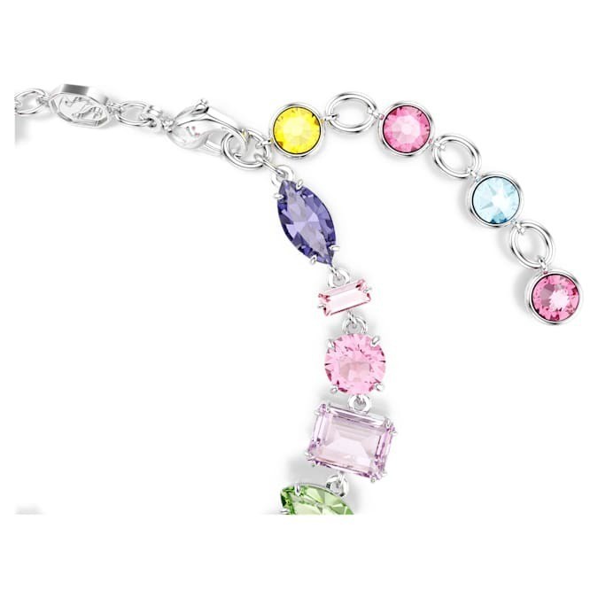 Swarovski Gema Bracelet Mixed-cut, glittering and dazzling, rhodium-plated