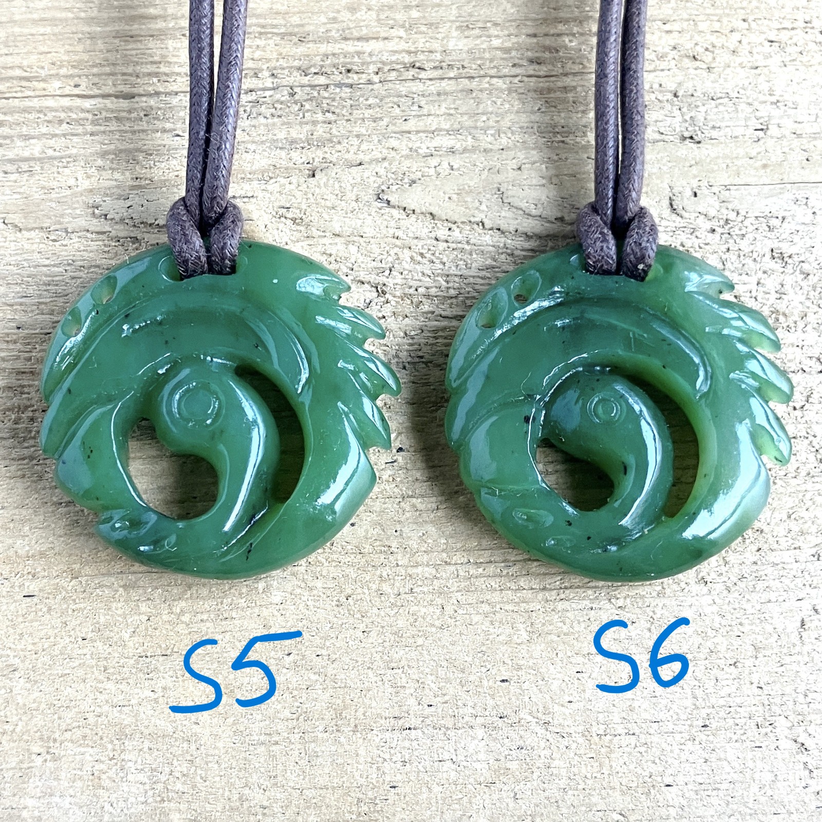 High Quality Real Jade Tomb Raider Lara Croft Necklace, Hand Carved, Shadow (S)