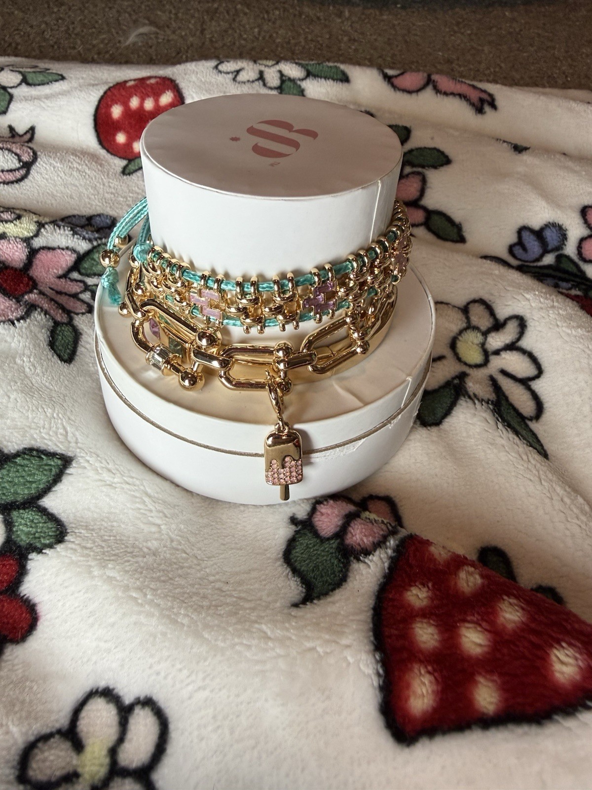 BP Summer 2026 Stacks “Gelato Daydreams” on Rose Gold Plating