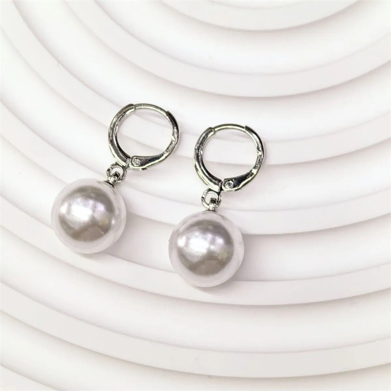 Geometric Round Clip on Earrings No Piercing Non Pierced Minimalist Ear Clips