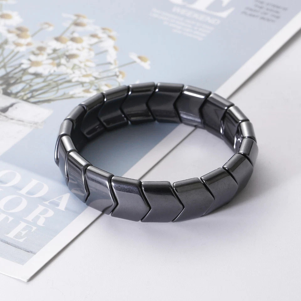 Magnetic Healing Therapy Arthritis Bracelet Hematite Weight Loss Pain Relief