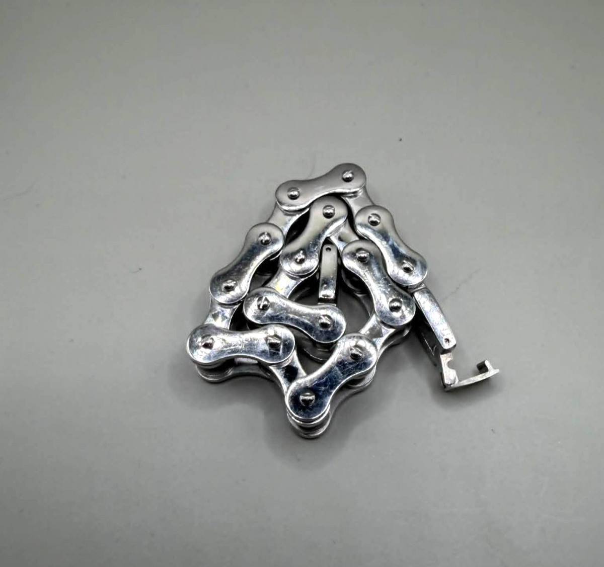Avon Silver Stainless Steel biker chain bracelet