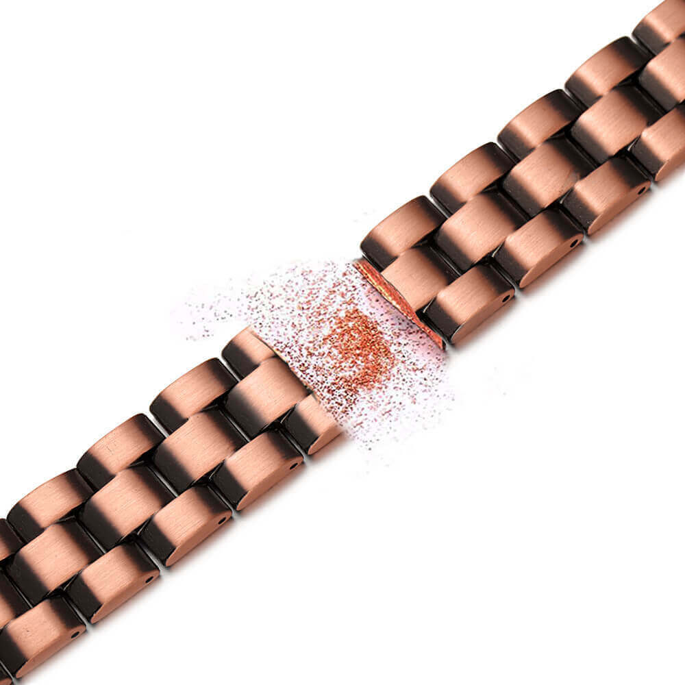 Nice Solid Copper Magnetic Bracelet Men Arthritis Pain Relief Jewelry Energy