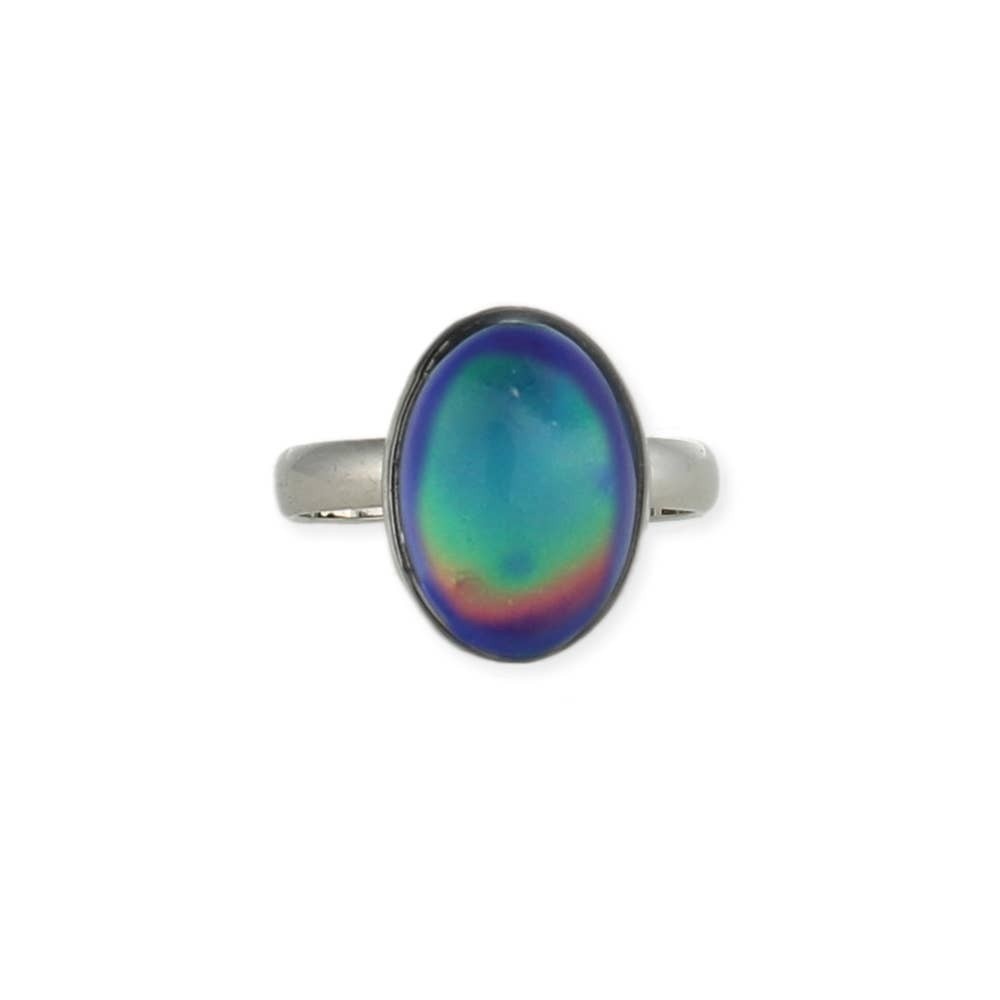 ZAD – Adjustable Oval Mood Ring