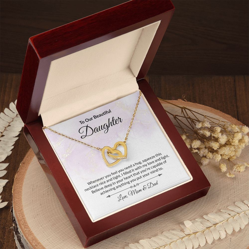 Daughter Necklace Gift From Mom, Birthday Gift, Graduation Jewelry Gift From Mom