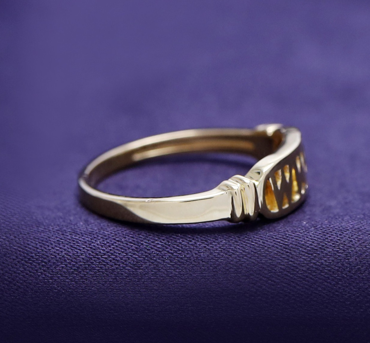 What Would Jesus Do “WWJD” Designer Ring 14k Yellow Gold Plated 925 Silver