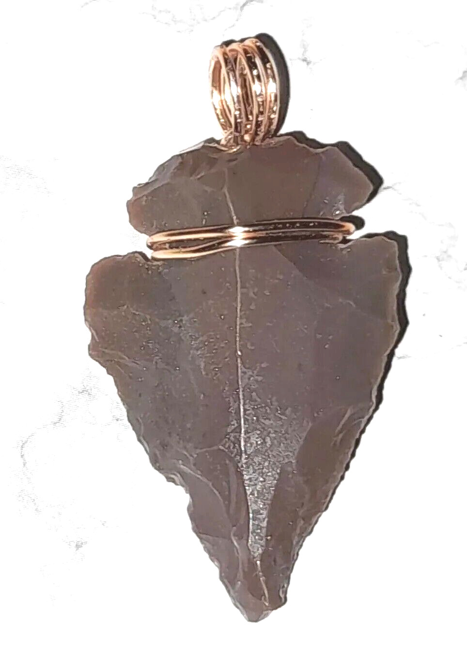 Natural jasper Arrowheads necklaces male female new pendants jewelry Gift unisex