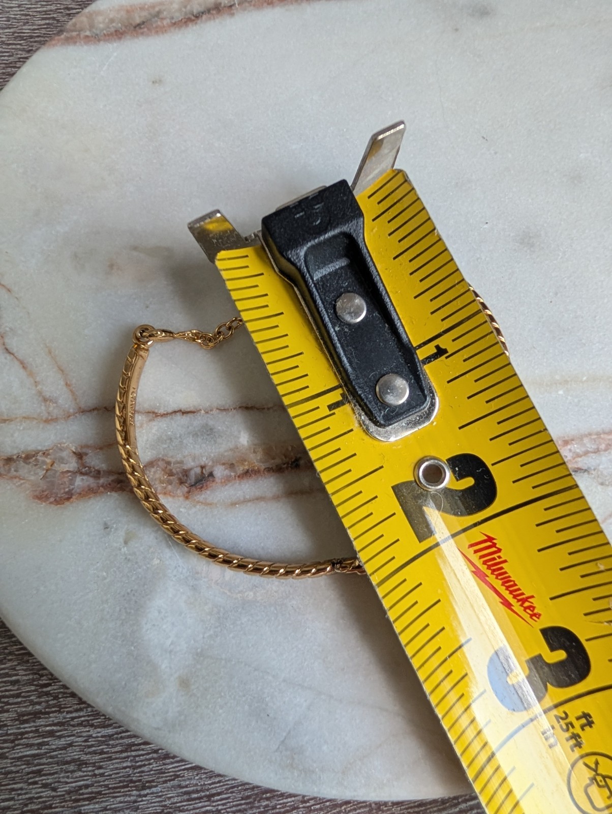 Vintage Fendi Gold-Plated “FF” Logo Bangle Bracelet – Repair & Restoration