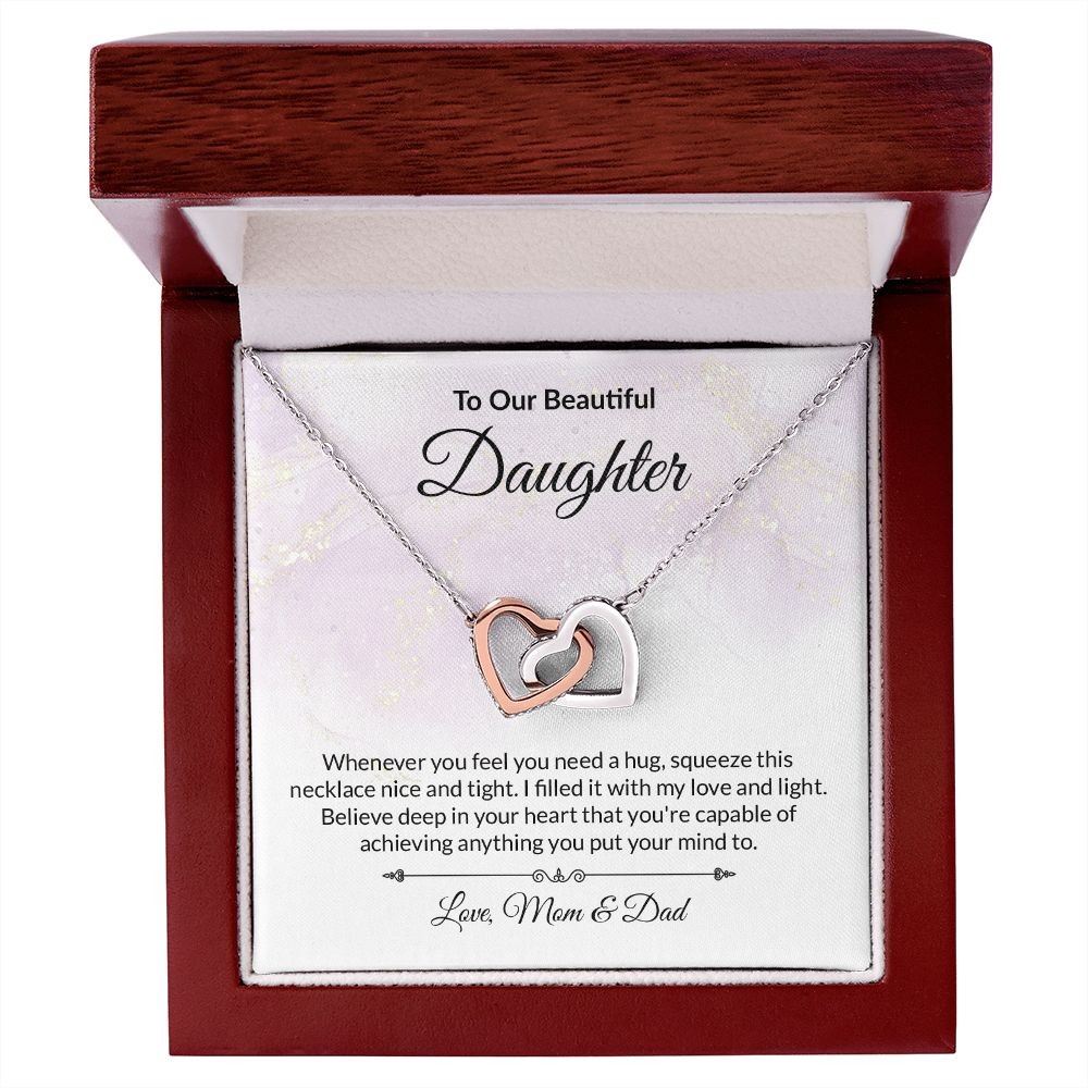 Daughter Necklace Gift From Mom, Birthday Gift, Graduation Jewelry Gift From Mom