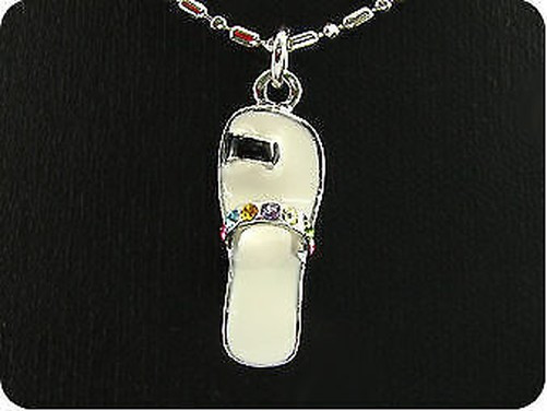 Topaz Pendant Multicolored 0 9/32×0 3/32in Gold Plated White 18 K