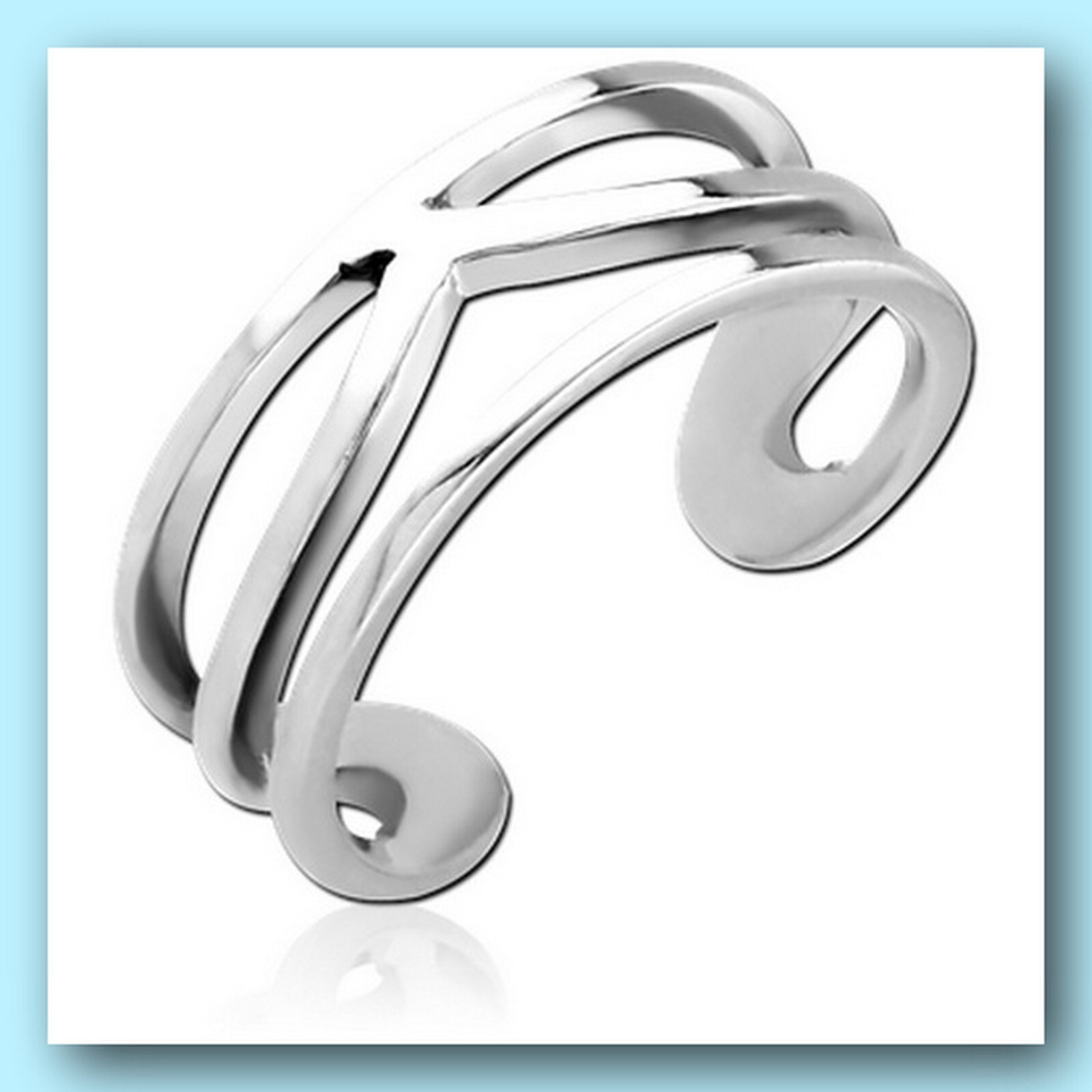 STAINLESS STEEL | Men’s | Women’s| TOE RINGS | Boho | Foot Jewelry
