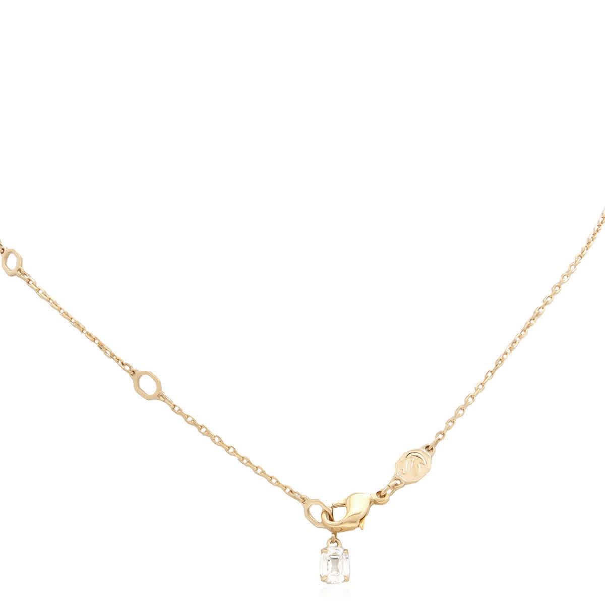 Swarovski Dextera Pendant Interlinked Gold Shiny