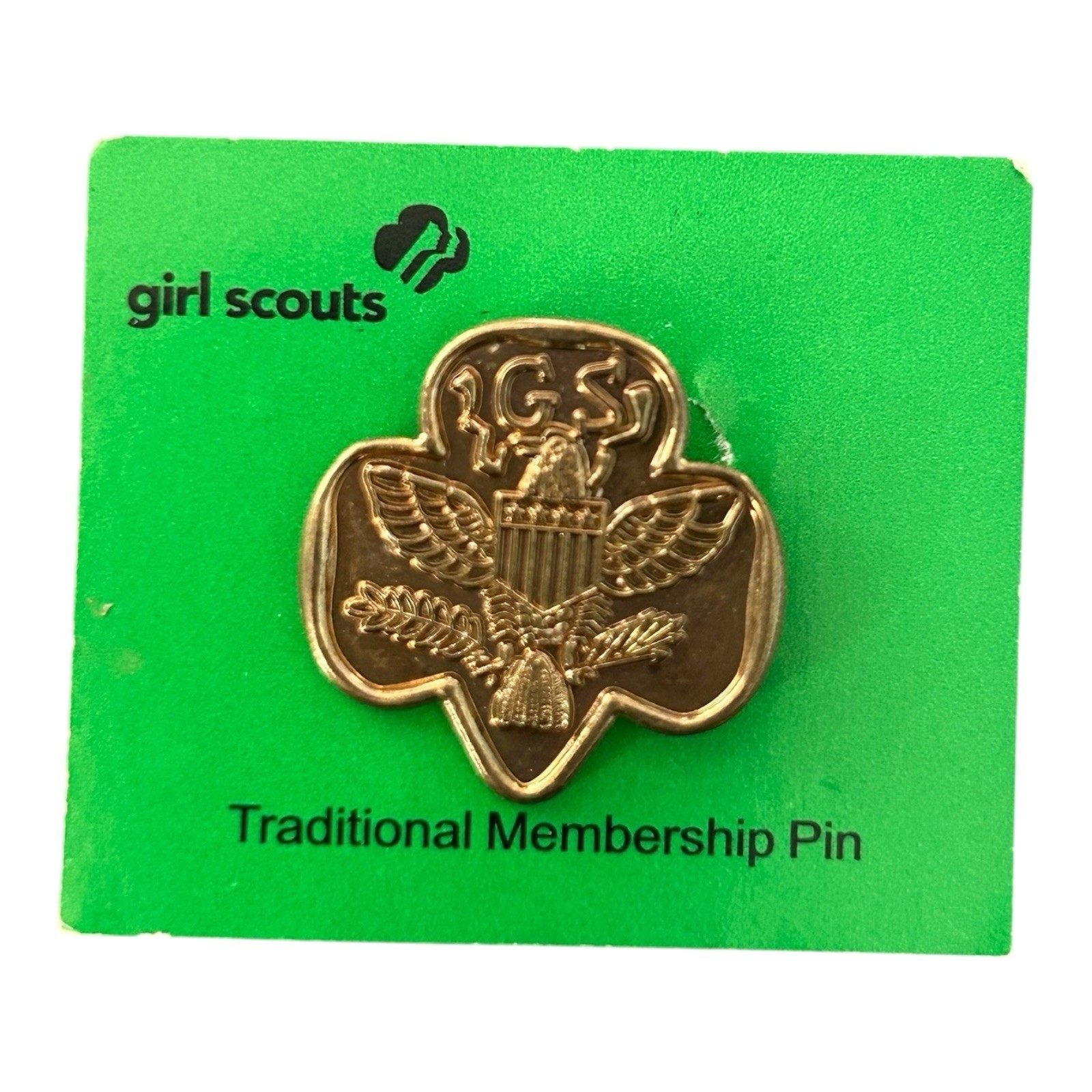 NEW Girl Scout Pins Membership Safety Faith Silver Torch Vintage and Modern