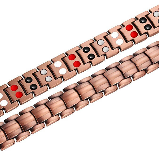 Pure Copper Magnetic Bracelet men women Arthritis Pain Relief Balance Energy