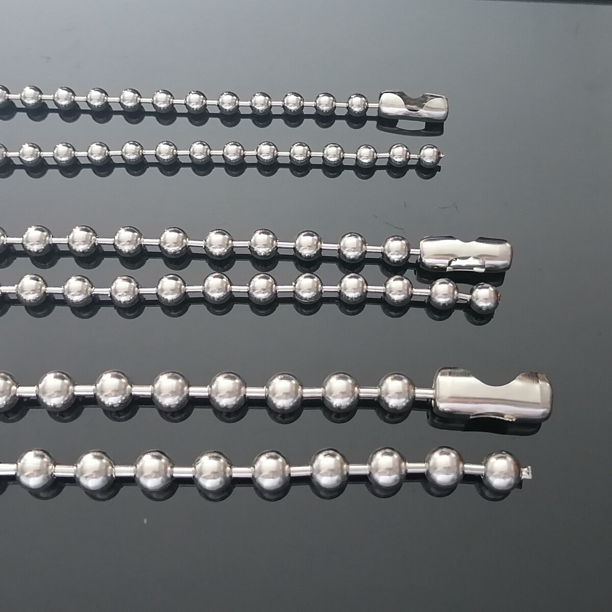 Punk Ball Chain Necklace, 316L Stainless Steel, 2000’s, Y2K, Grunge Jewelry, Pun