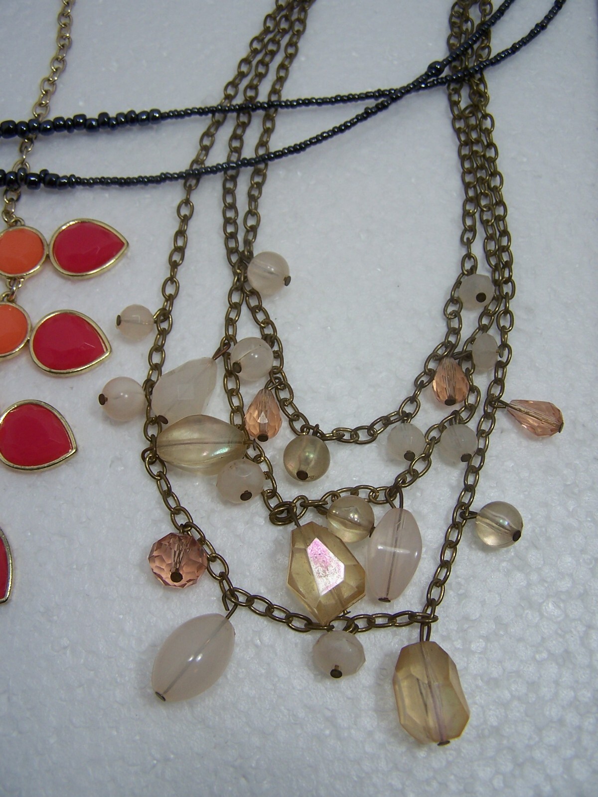 Lot of 3 Any Occasion Fashion Beaded Necklaces