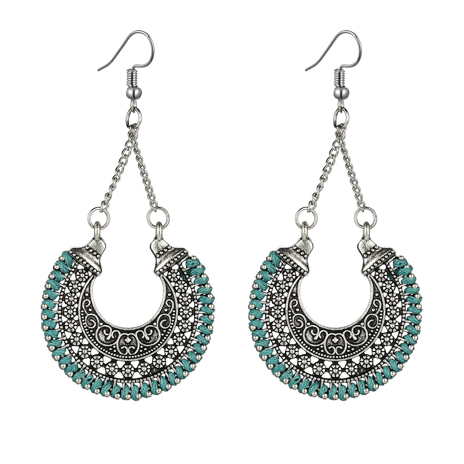 BOHO Earrings Fringe Tassel Bohemian Retro Ethnic Dangle Drop Handmade Jewelry