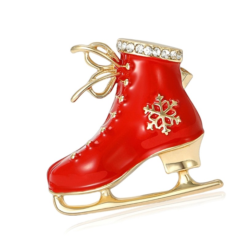 Fashion Winter Sports Brooch Pin Unisex Gift For Casual Everyday Use
