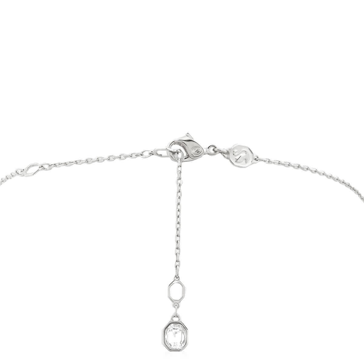 Swarovski Millenia Pendant Long Pendant Rhodium Shiny Blue