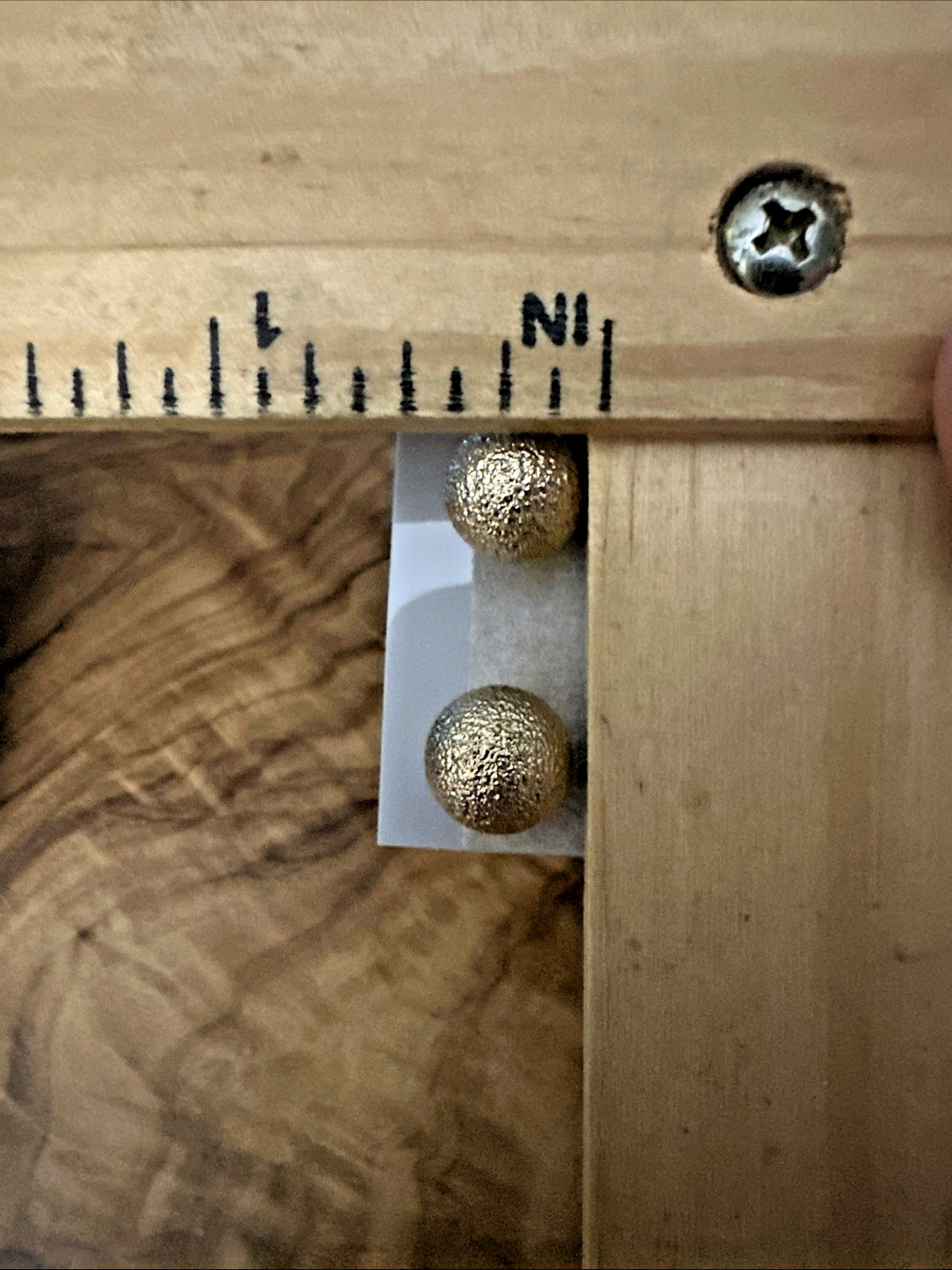 Gold Tone Ball Stud Earrings Minimalist Various Sizes & Shades Lot of 8 Pair