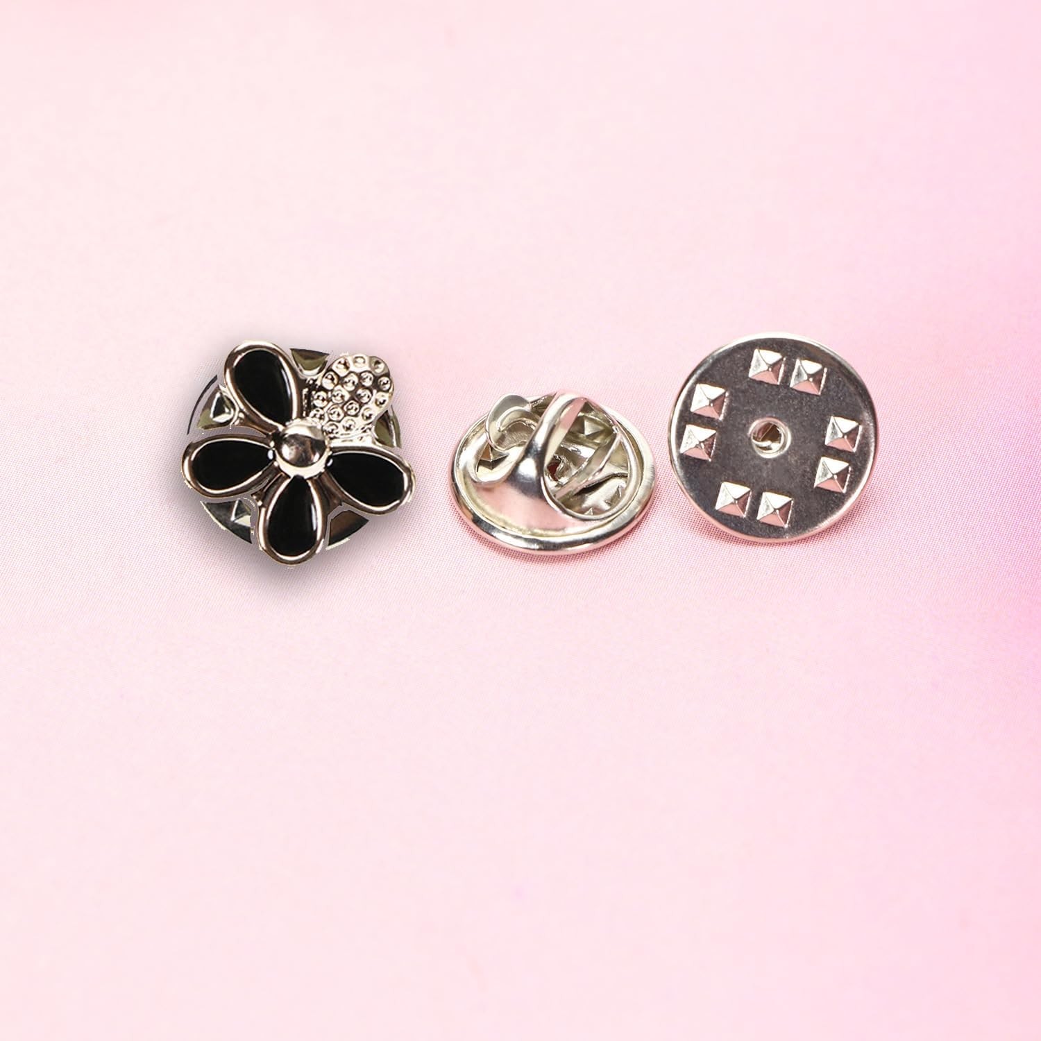 Women Shirt Brooch Pins 20Pcs Mini Cover Up Enamel Safety Lapel Buttons…
