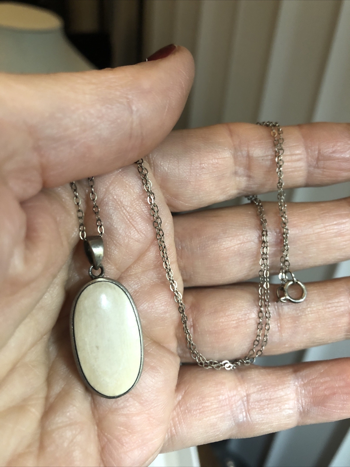 4. Vintage 925 Sterling Silver Mixed materials Chain Necklaces Lot of 8, 37g
