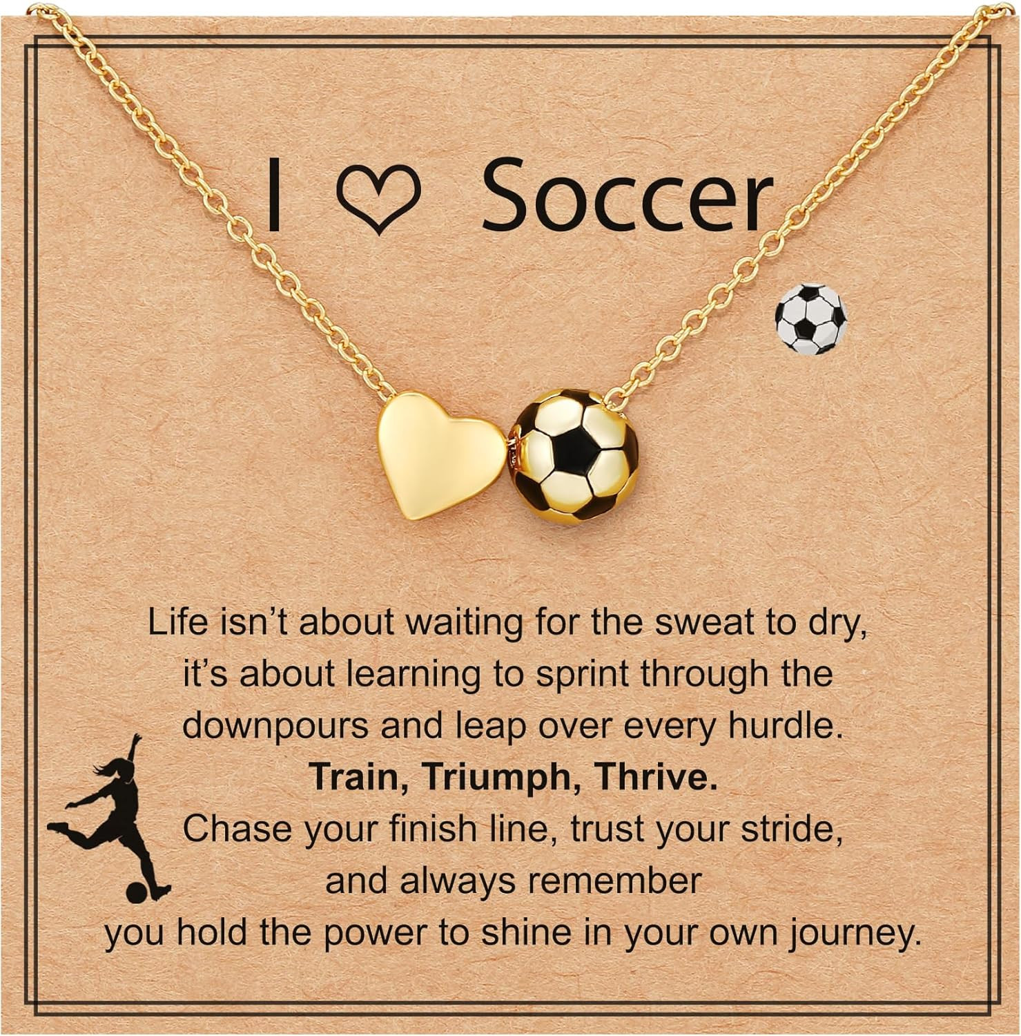 Softball/Soccer/Volleyball/Basketball Necklace for Girls Women, Sports Accessori