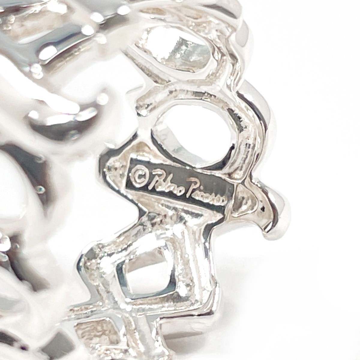 TIFFANY&Co. Ring Love & kiss Paloma Picasso Silver925 US 5(US Size) Women