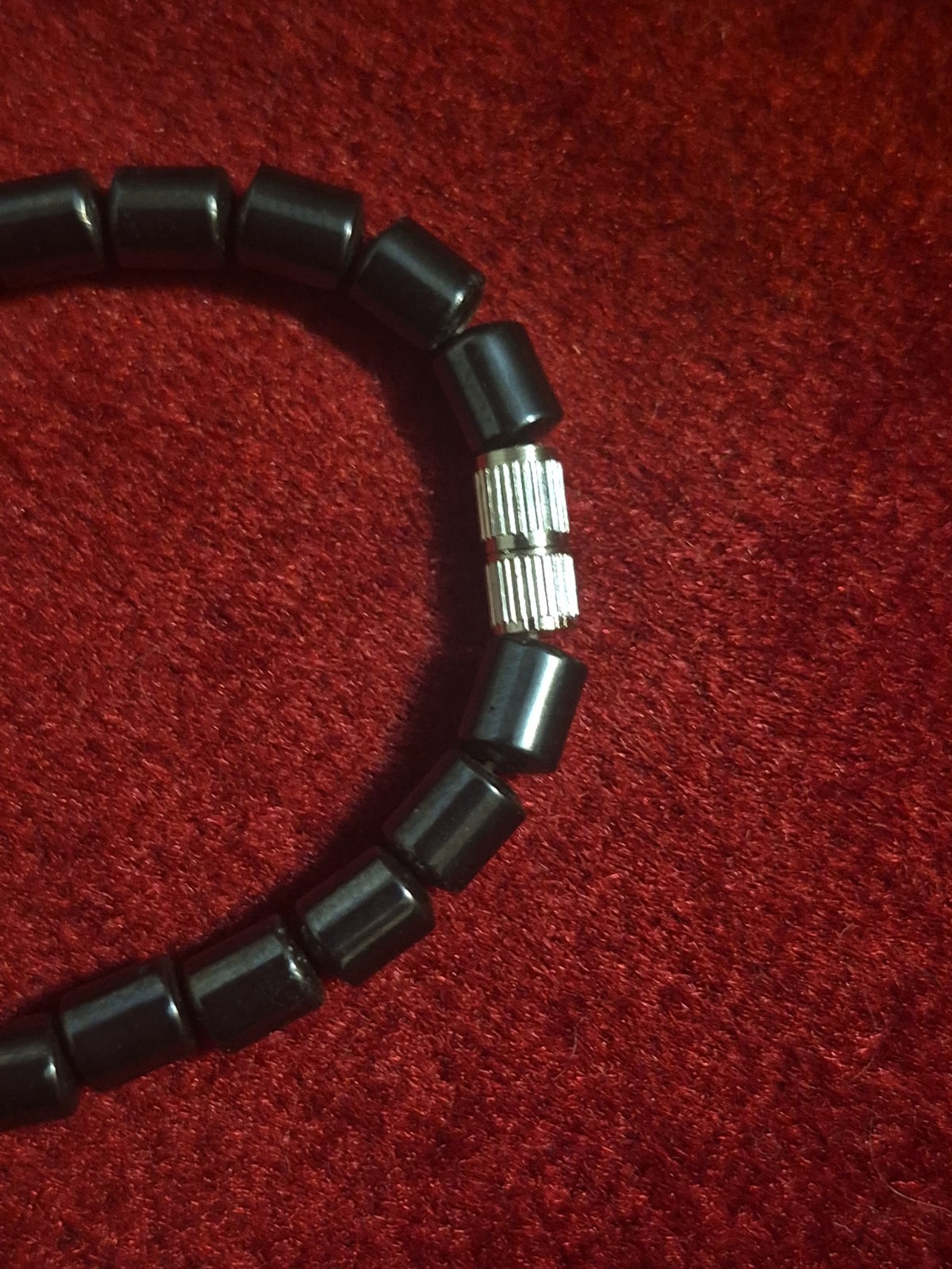 Hematite Angel Pendants Necklace