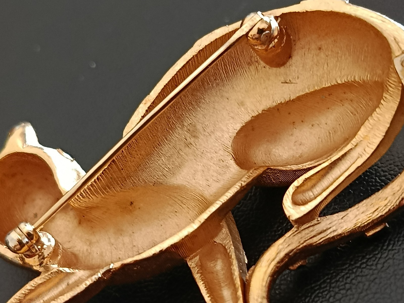 Rare Crown Trifari Leopard Brooch Trifari’s Ark 1966 Enamel Figural Cat 65mm