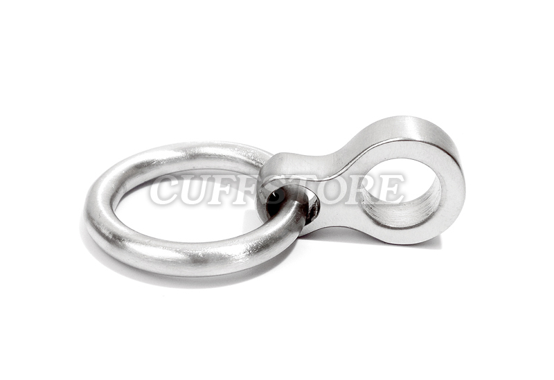 Satin Single Ring Pendent for 8mm and 6mm Collars, Cuffs & Leg Irons – CuffStore