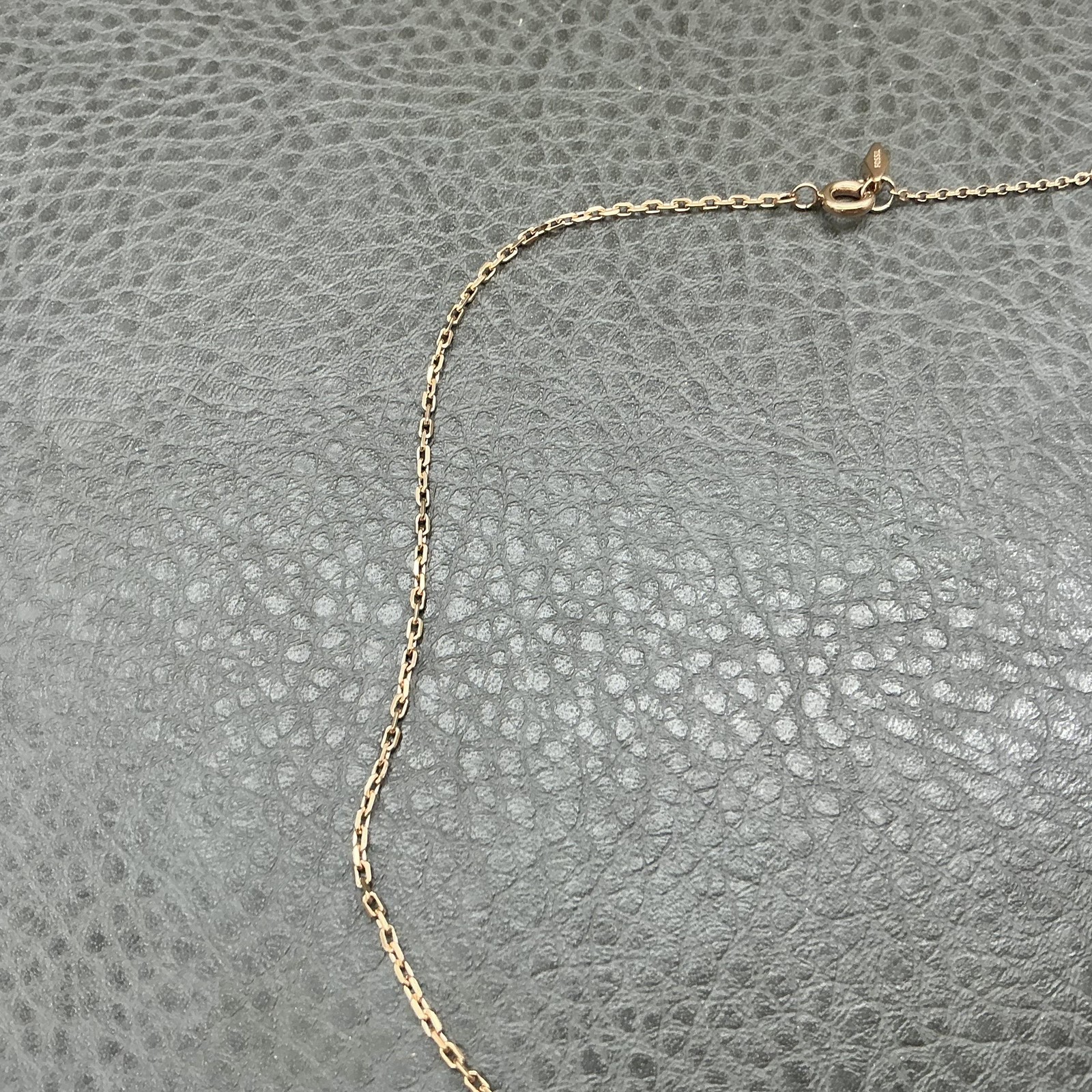 Fossil Necklace Gold Tone Crystal Chevron Triangle Pendant 17 In Womens Jewelry