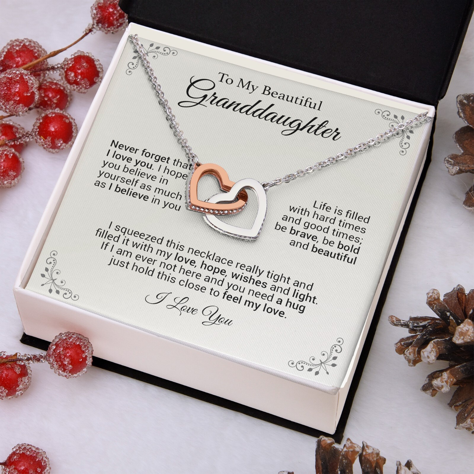 To My Granddaughter, Gift For Granddaughter, Granddaughter Gift from Grandma