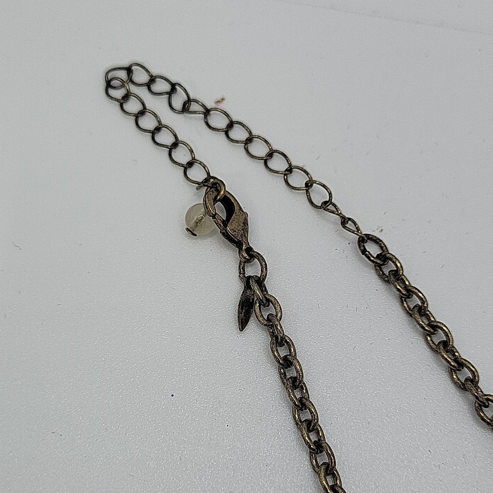 Grayish, black and clear/white Rhinestone Statement Adjustable Lobster Clasp