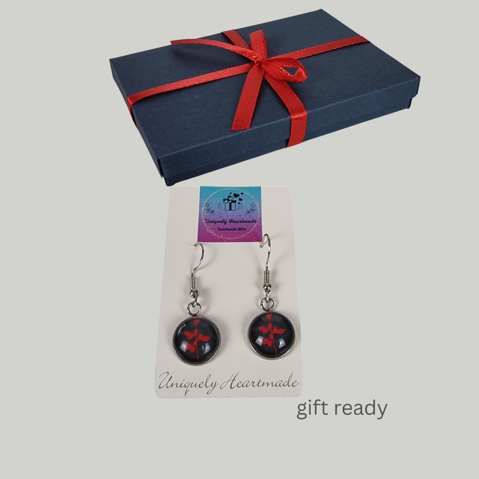 Depeche Mode Dangle Earrings –Devotee Fan Gift, Jewelry, Music Lover Handmade UK