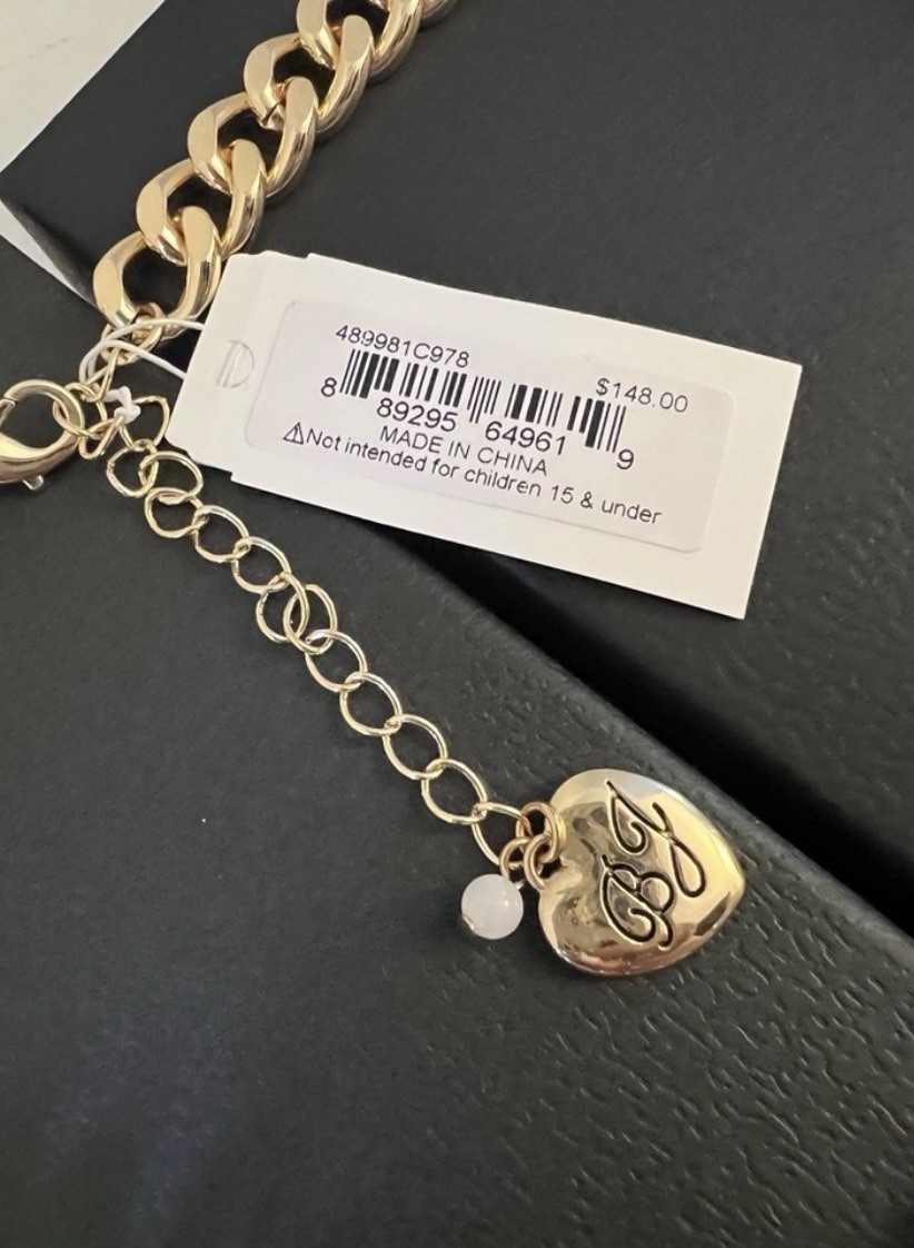 Betsey Johnson Necklace Statement Colorful Charm Back To School NWT
