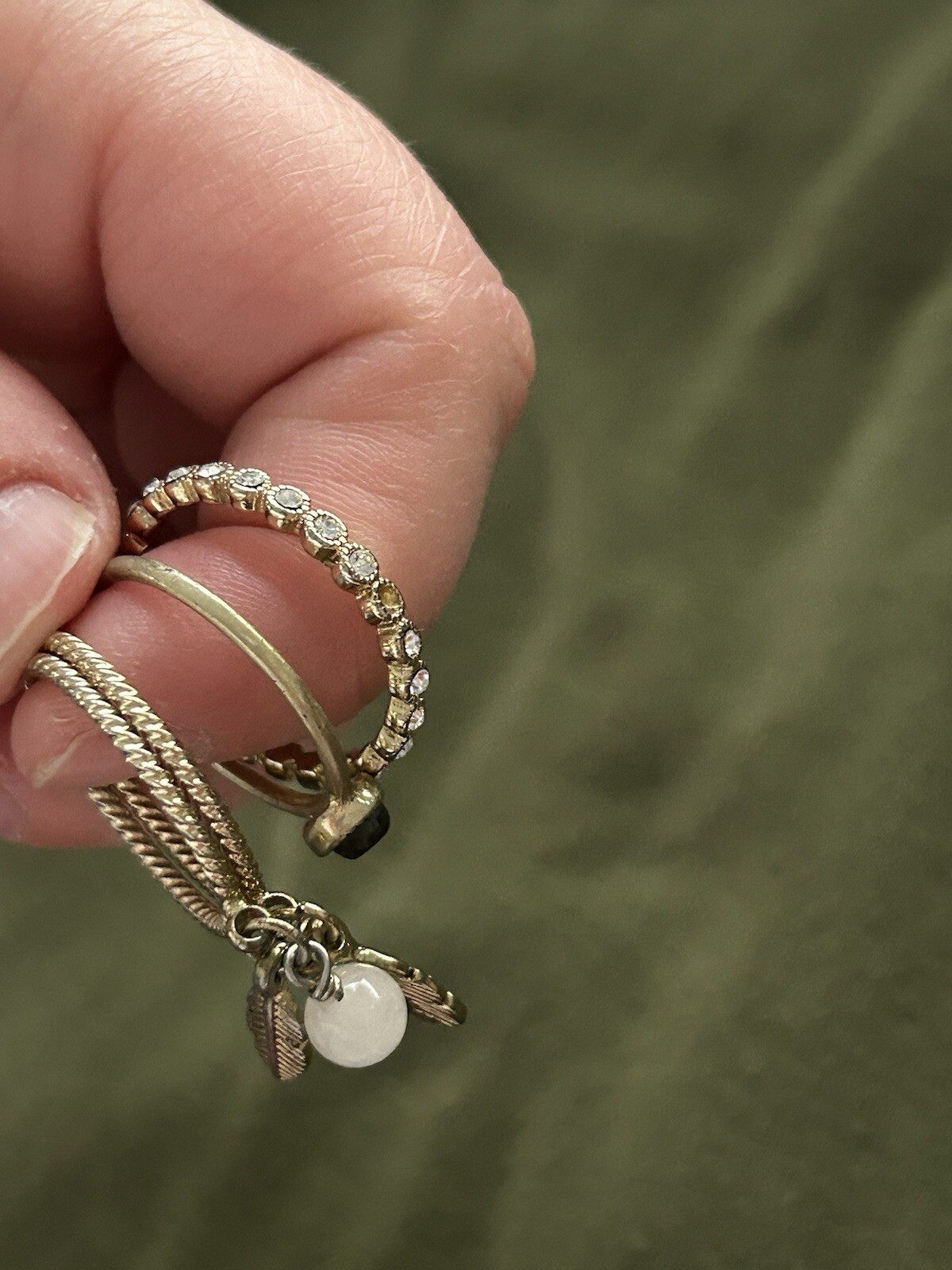 Old Navy Assorted Golden Rings (see Description)