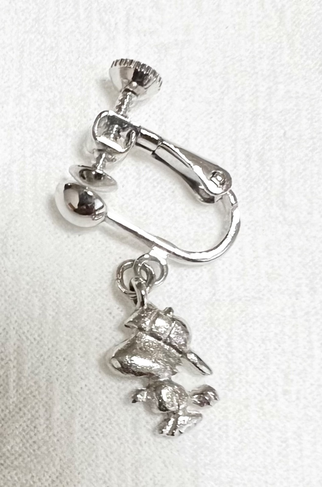 Peanuts Snoopy Joe Cool Woodstock Clip-On Earrings Set of 4 USJ Japan
